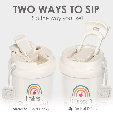 SANDJEST Teacher Tumbler for daily use at home, school, or office.