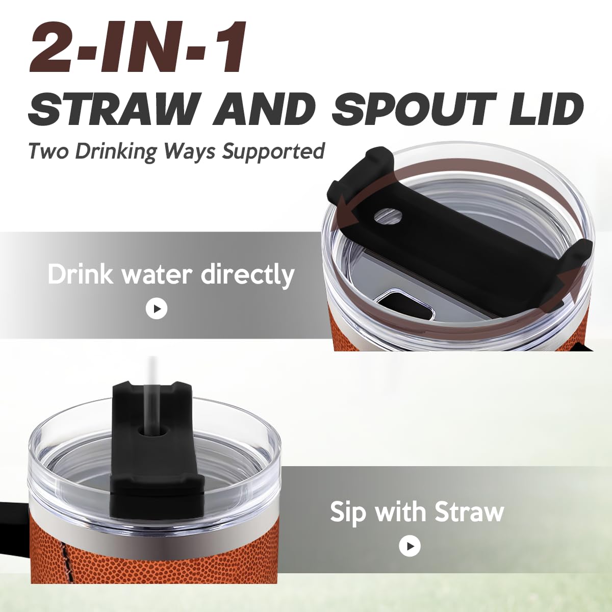 SANDJEST travel cup for anywhere ideal for gym, office, or outdoors