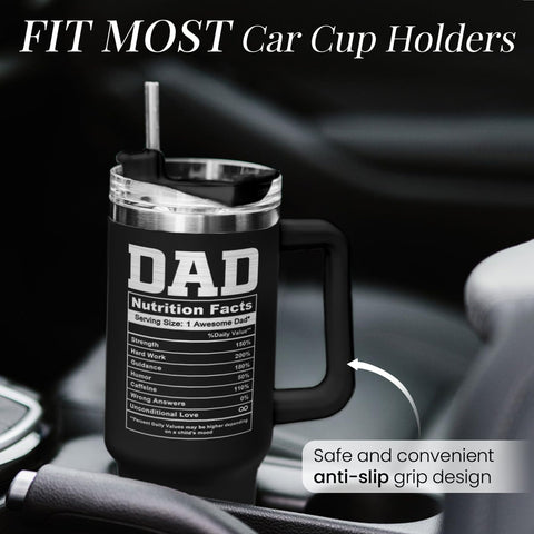 SandJEST travel friendly tumbler fits bags and gym gear.