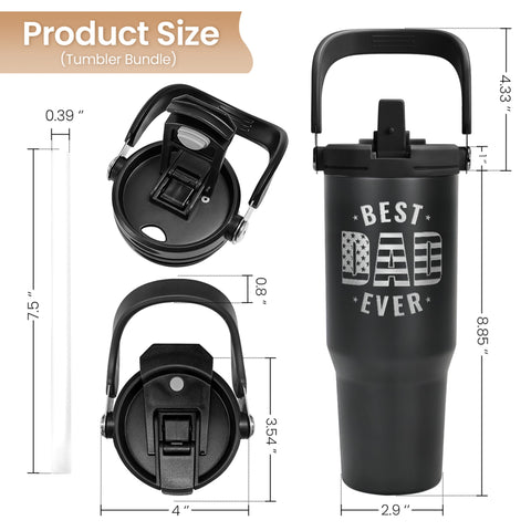 SANDJEST Tumbler Carry Handle provides secure grip for commute and workouts