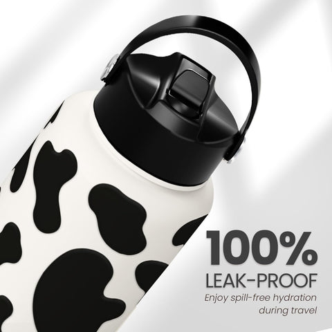 SANDJEST vacuum insulated bottle 32oz keeps beverages at temperature longer