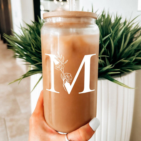 SANDJEST monogrammed gift suits birthdays or anniversaries as a thoughtful, reusable option.