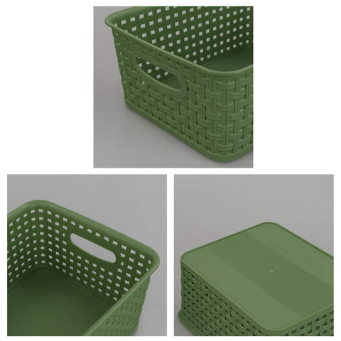 Sandmovie storage basket with two handles for easy moving.