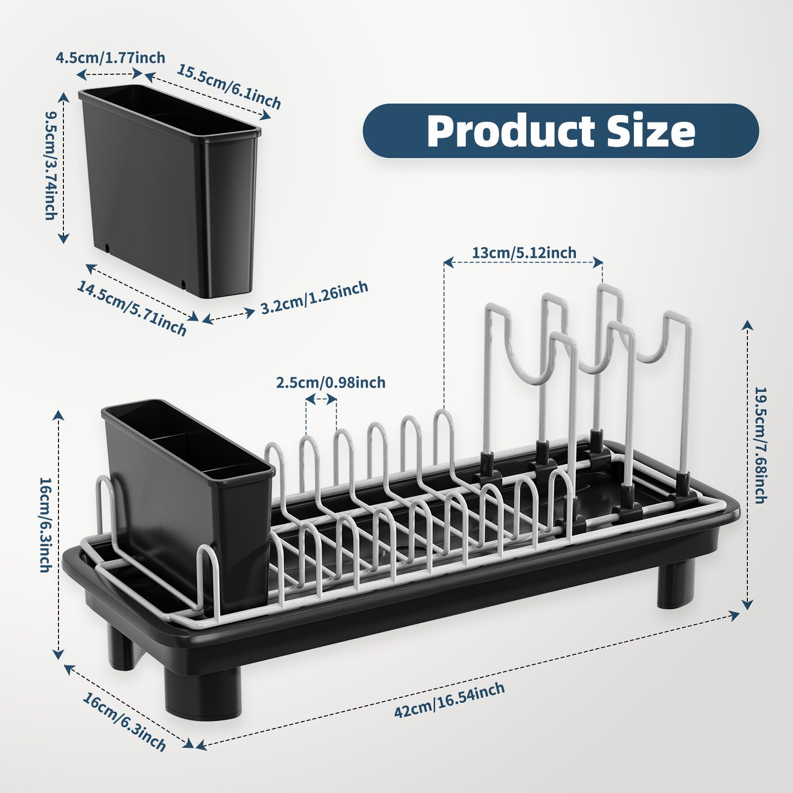 SanDream holds eight plates and more, with space for bowls, pans, and glasses