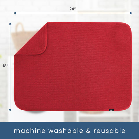 S&T INC. Dish Drying Mat XL — used as an appliance slider for mixers