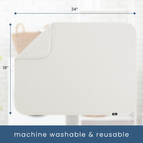 S&T INC. reusable, machine-washable design simplifies storage and cleaning.