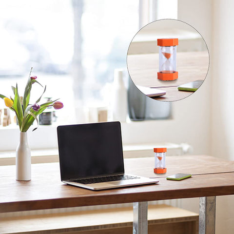 SANDTIMER hexagonal design timer as desk decor and timer