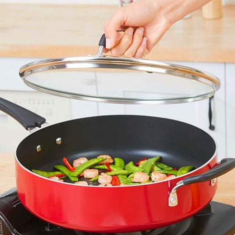 SANEMBER dishwasher-safe lid icon signals easy cleanup after meals.