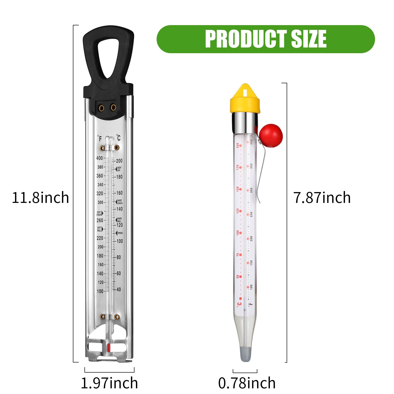 Sanfilix jam thermometer helps monitor sugar stages.