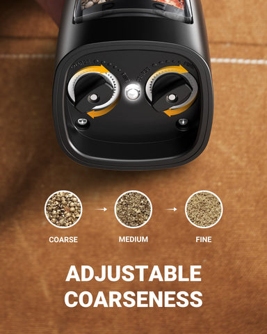 Sangcon dual ceramic grinders deliver fast and durable grinding.