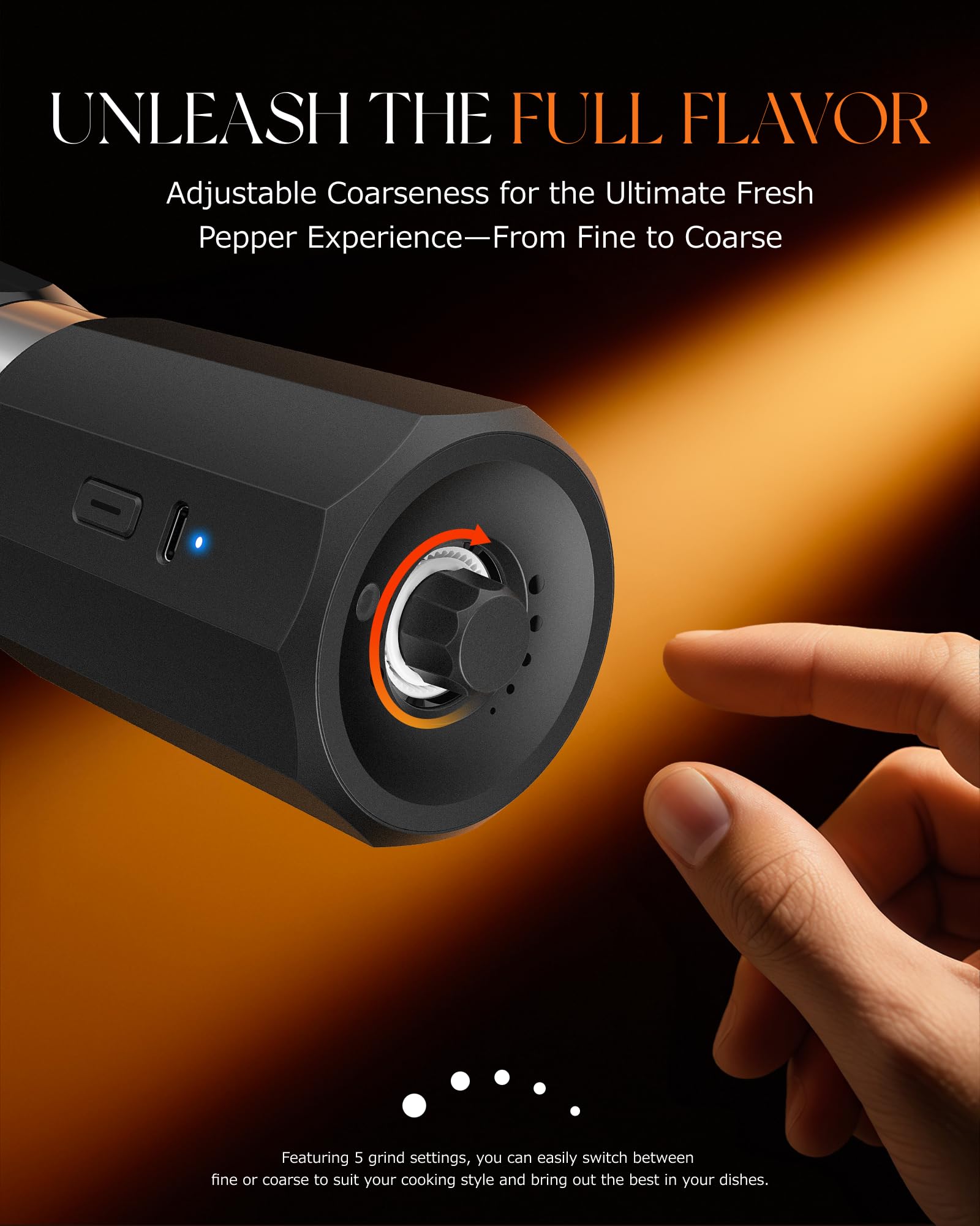 Sangcon Gravity rechargeable battery with USB-C for long use