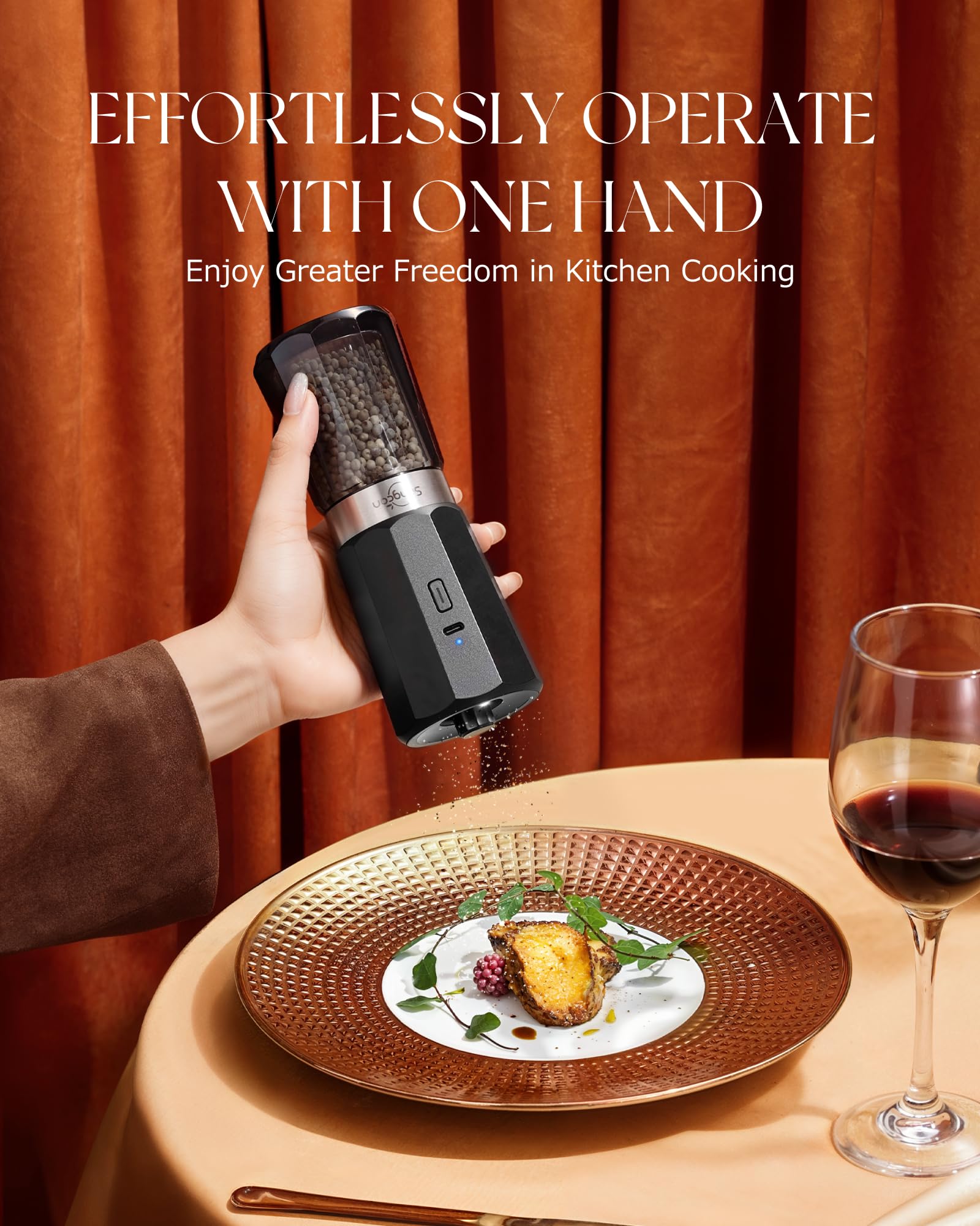 Sangcon Gravity wide hopper for easy refills