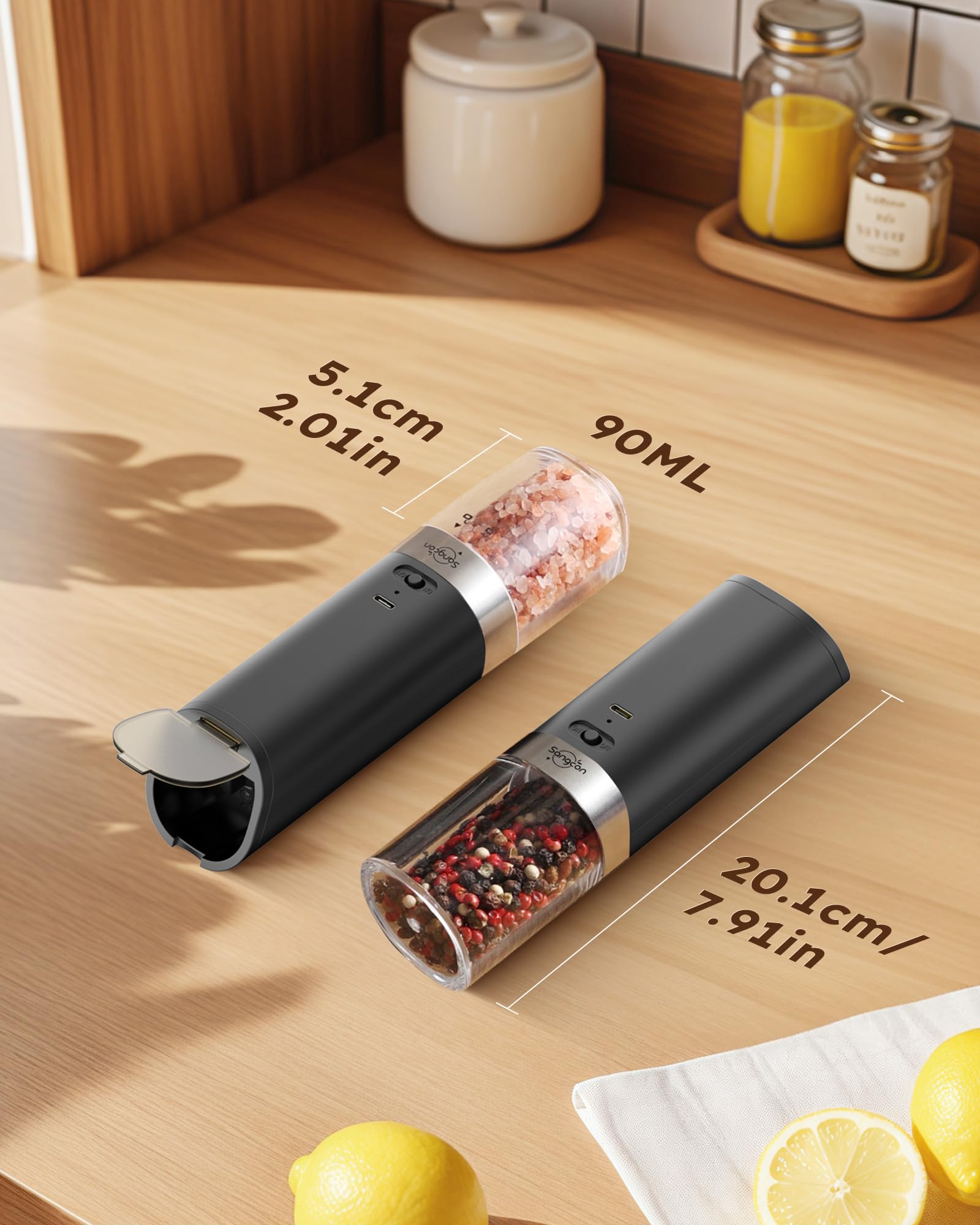 Sangcon housewarming gift-ready grinder set with elegant design