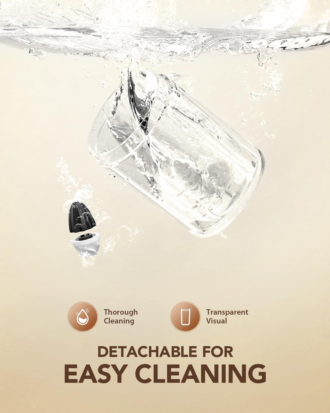 Sangcon salt bin capacity up to 5.54 oz for convenient seasoning.