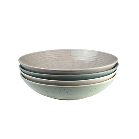 SANGO Siterra Artist's Blend pasta bowls set for stylish everyday dining