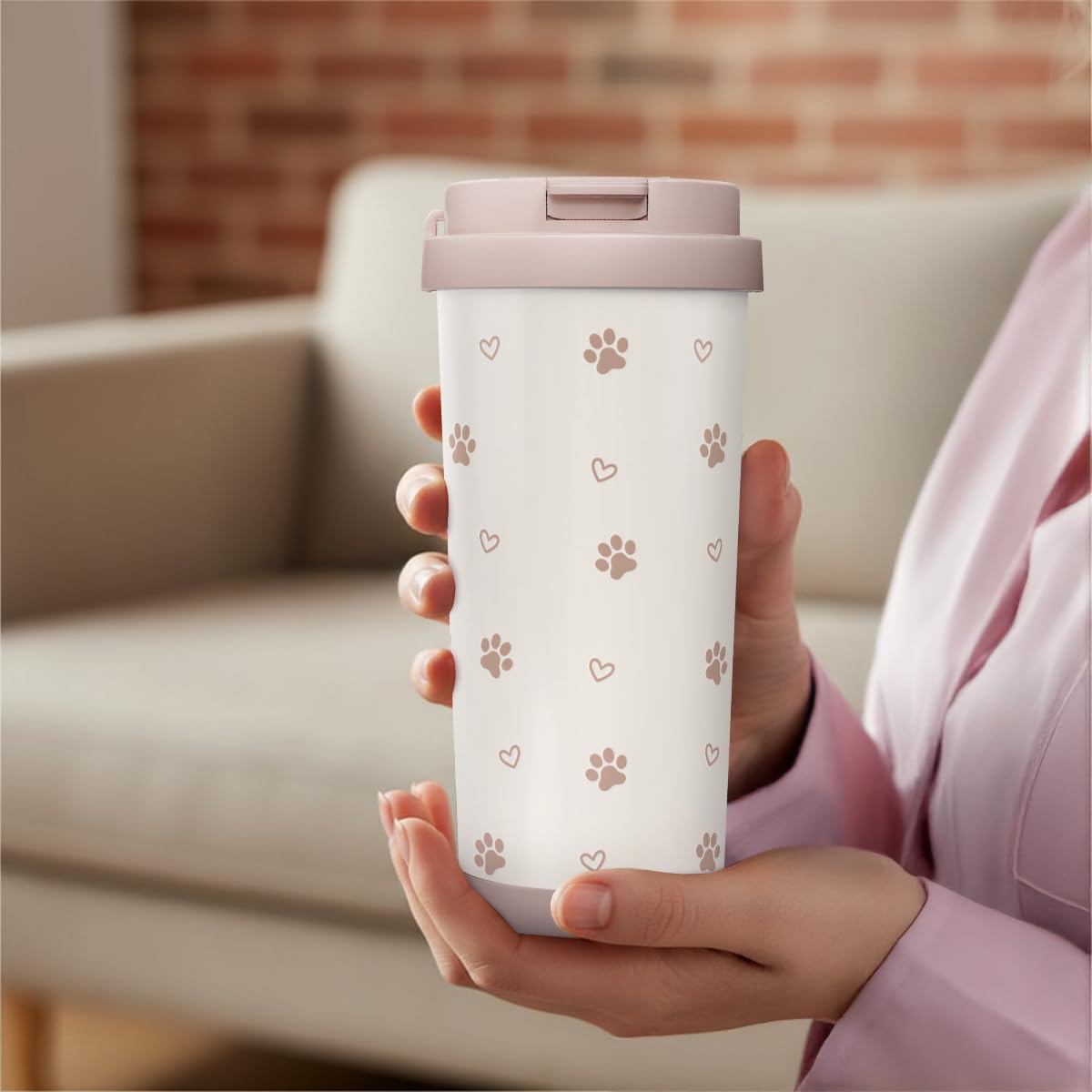 SANDJEST Easy-clean hand-wash-ready tumbler for maintenance