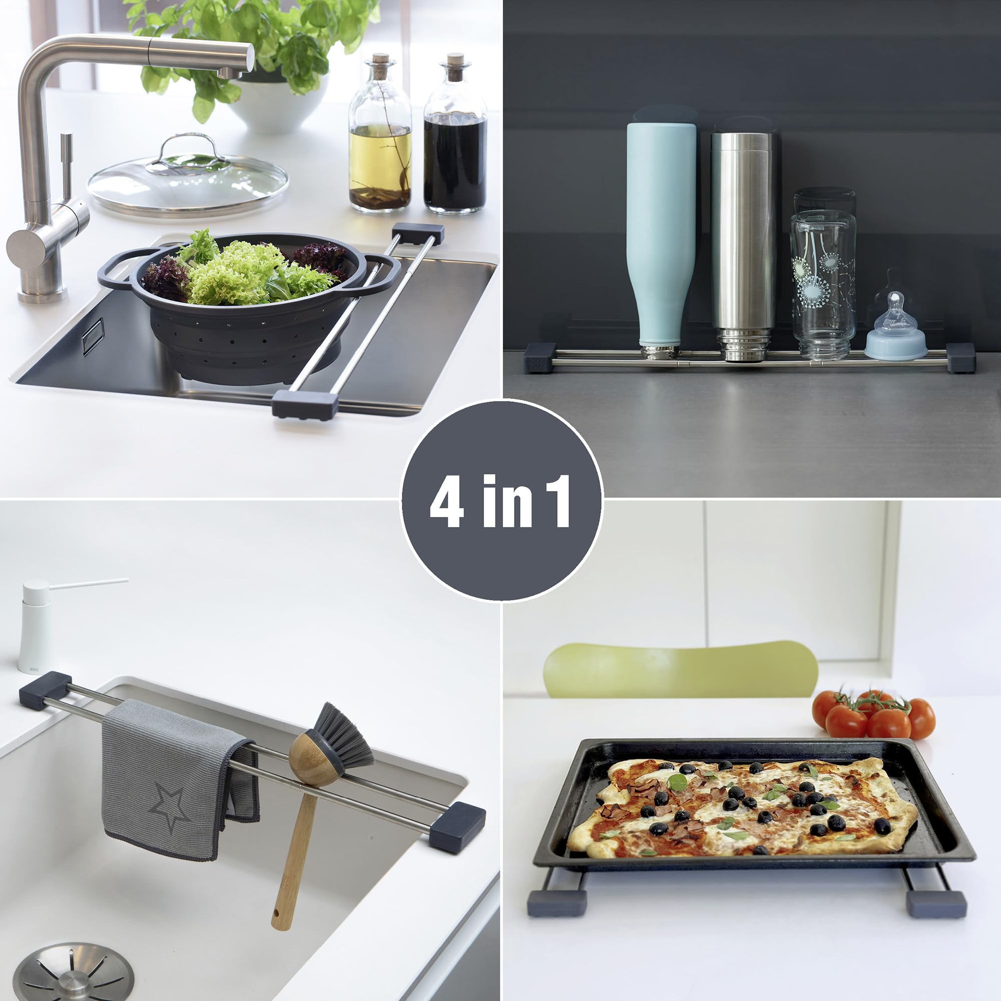 Sanni Shoo drip.line Pure dishcloth rack air-dries textiles quickly