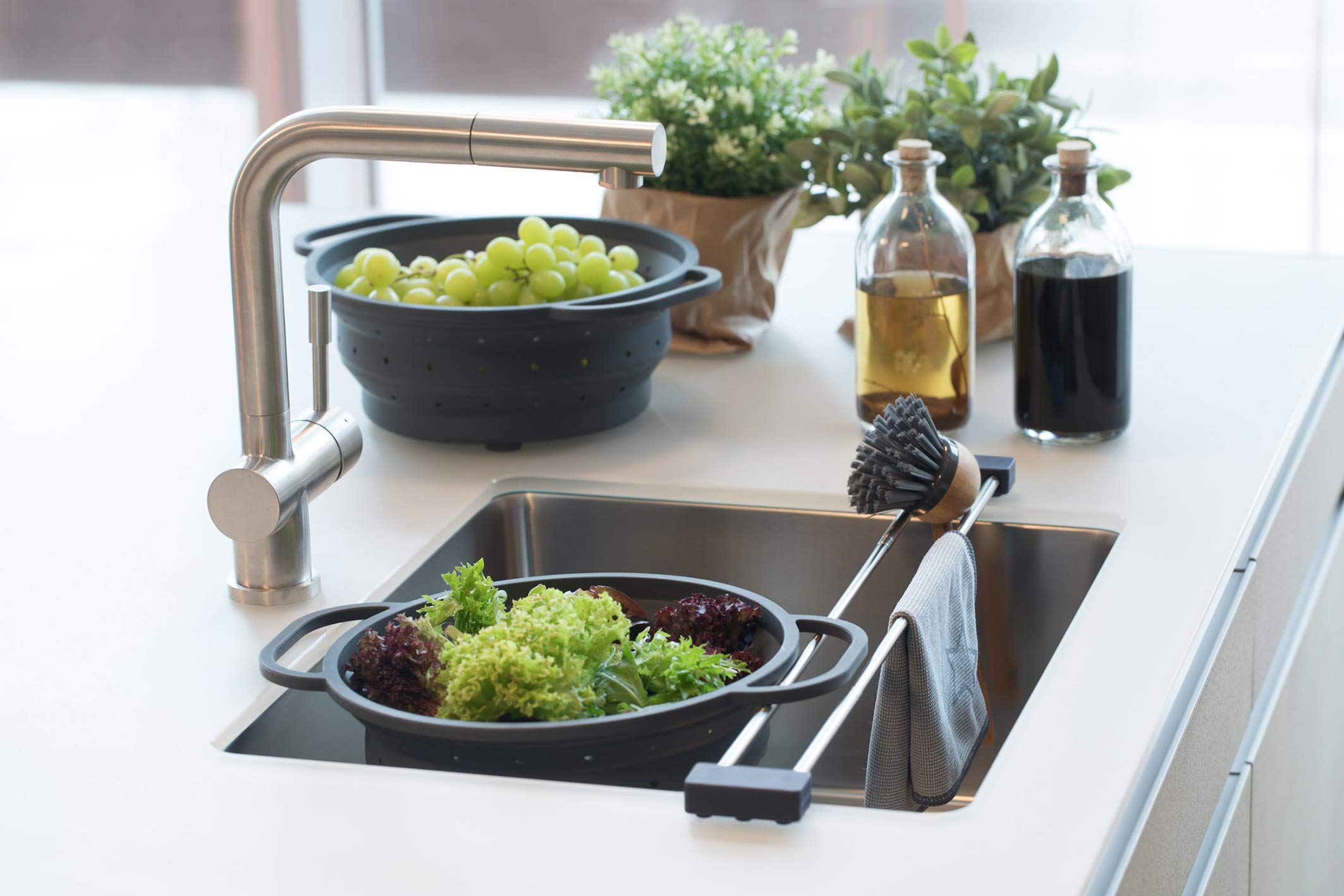 Sanni Shoo drip.line Pure removable silicone ends protect edges