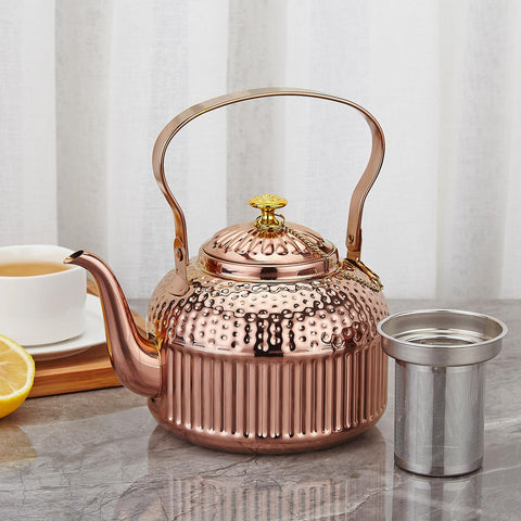 SANQIAHOME teapot infuser removable filter for clean, customizable brews