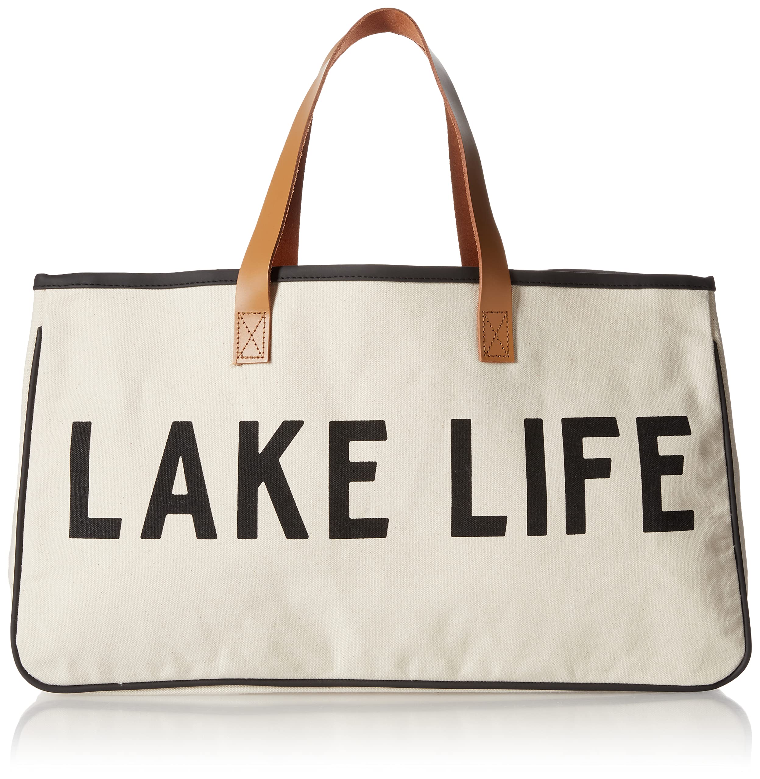 Santa Barbara Design Studio women's tote front view showing durable cotton canvas and chic look