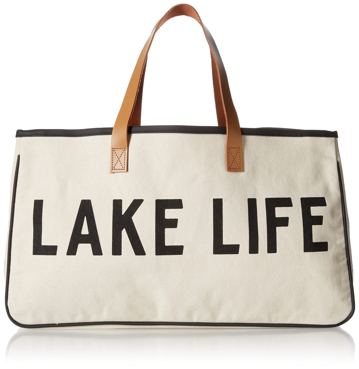 Santa Barbara Design Studio women's tote front view showing durable cotton canvas and chic look
