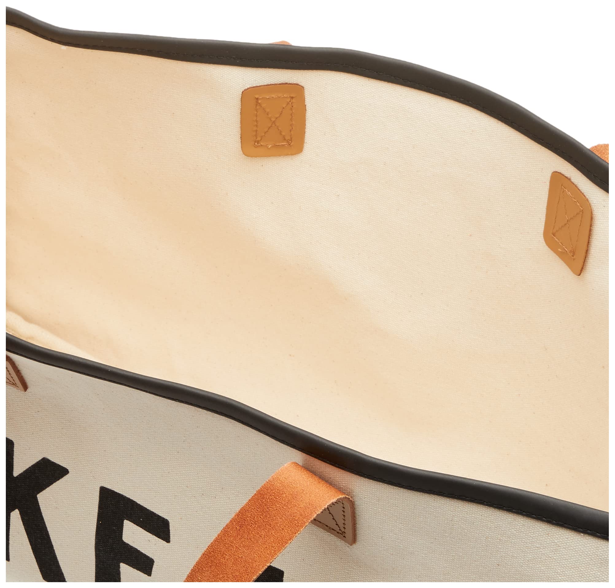 Santa Barbara Design Studio tote Lake Life text display on white canvas