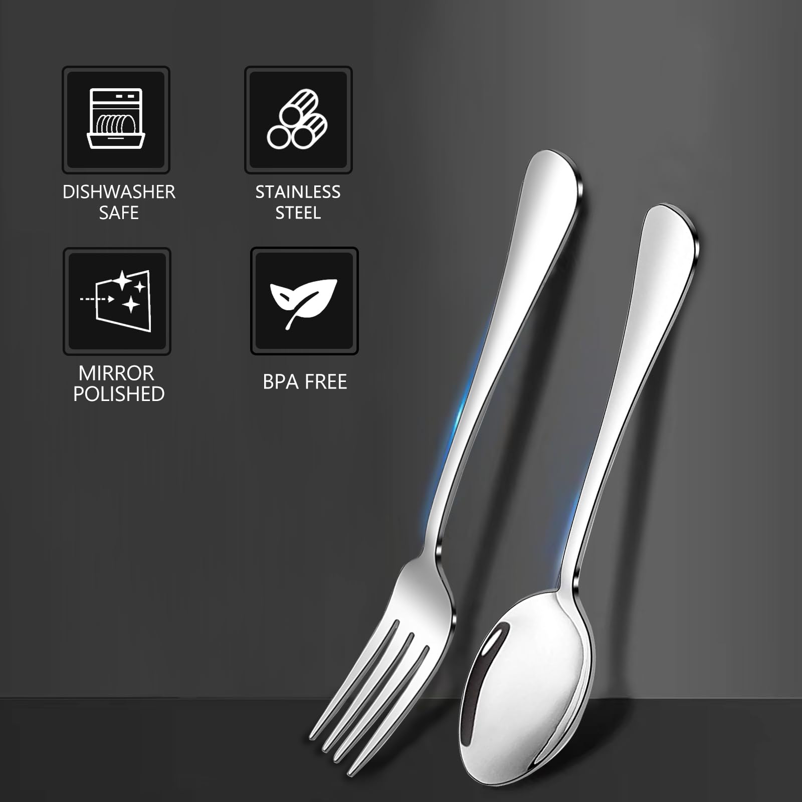 SANTUO mirror-polished finish highlights durability and easy cleanup