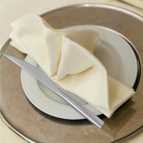 SANTUO knife set complements any elegant home dining table.