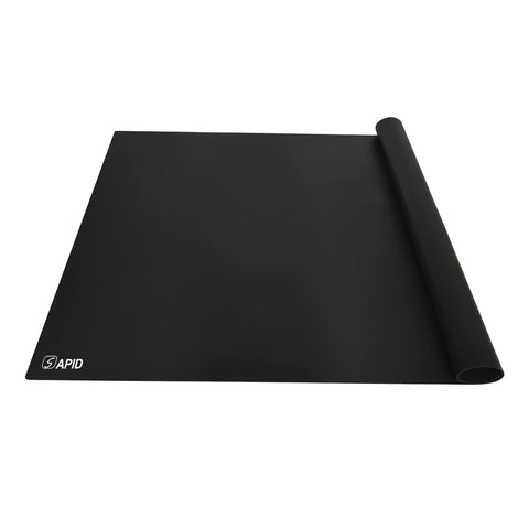 SAPID extra large silicone mat on counter protects surfaces from spills and heat