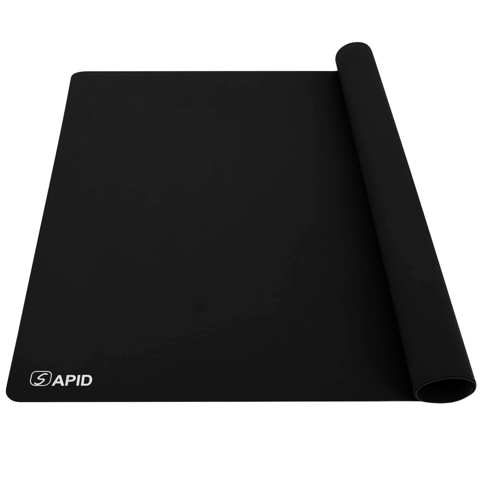 SAPID 28x20 silicone placemat protects surfaces with extra-thick durability.