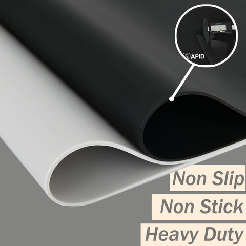 SAPID silicone mat with non-slip matte finish stays firmly in place