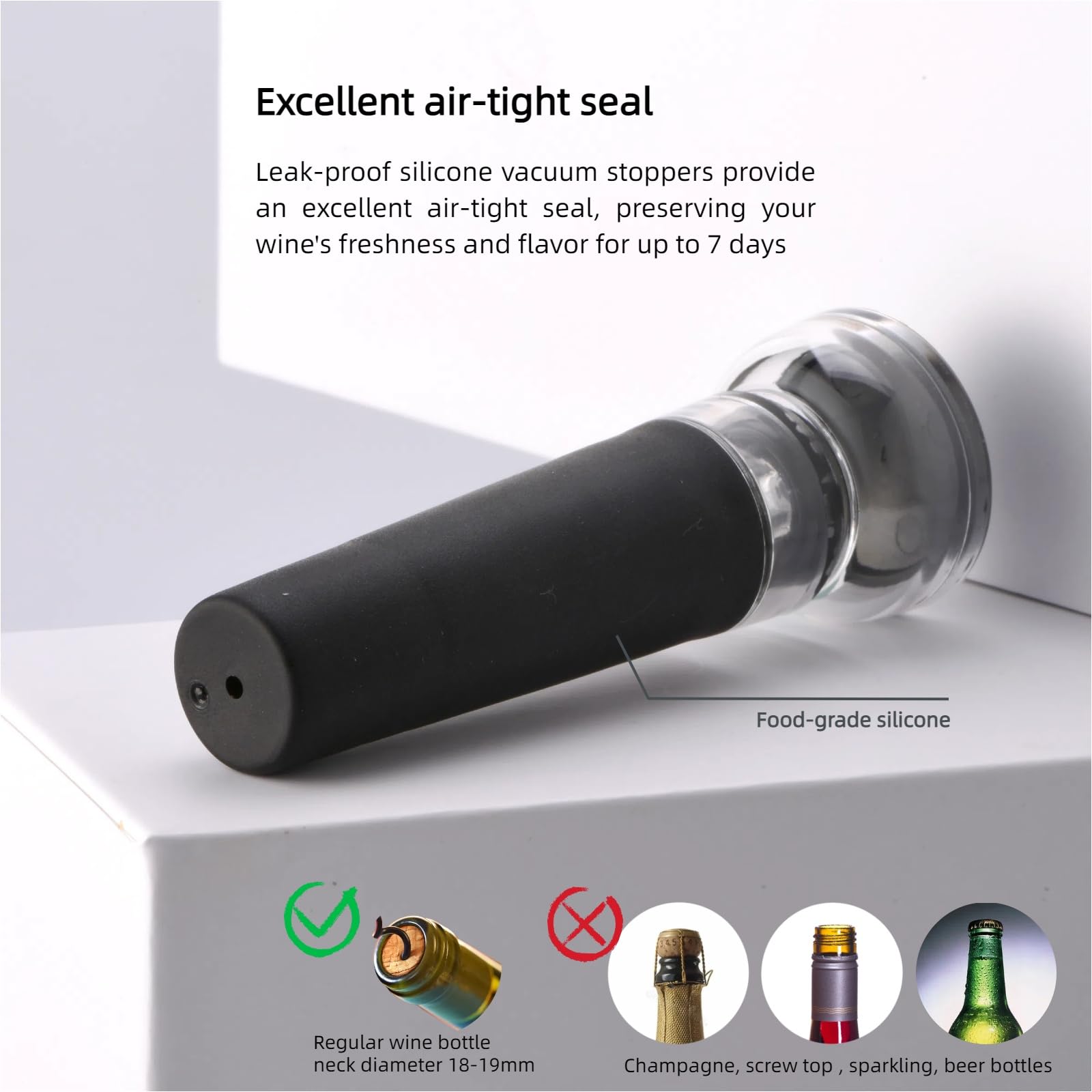 Saraudy brushed metal exterior and stainless steel spout ensure durability and hygiene.