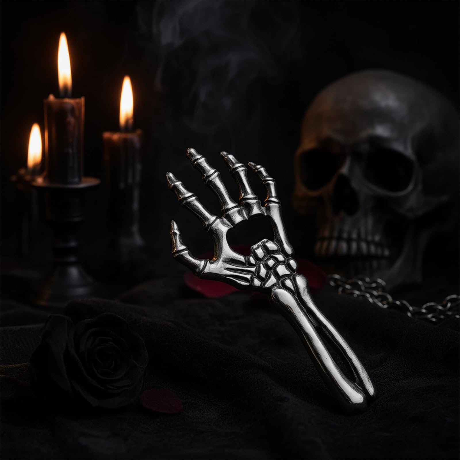 Sarcidery skeleton bottle opener, a practical bar tool with eye-catching style.