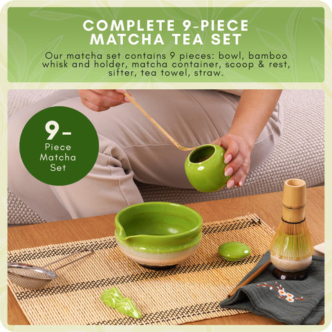 SARI CASA matcha cup ready for serving rich ceremonial beverages