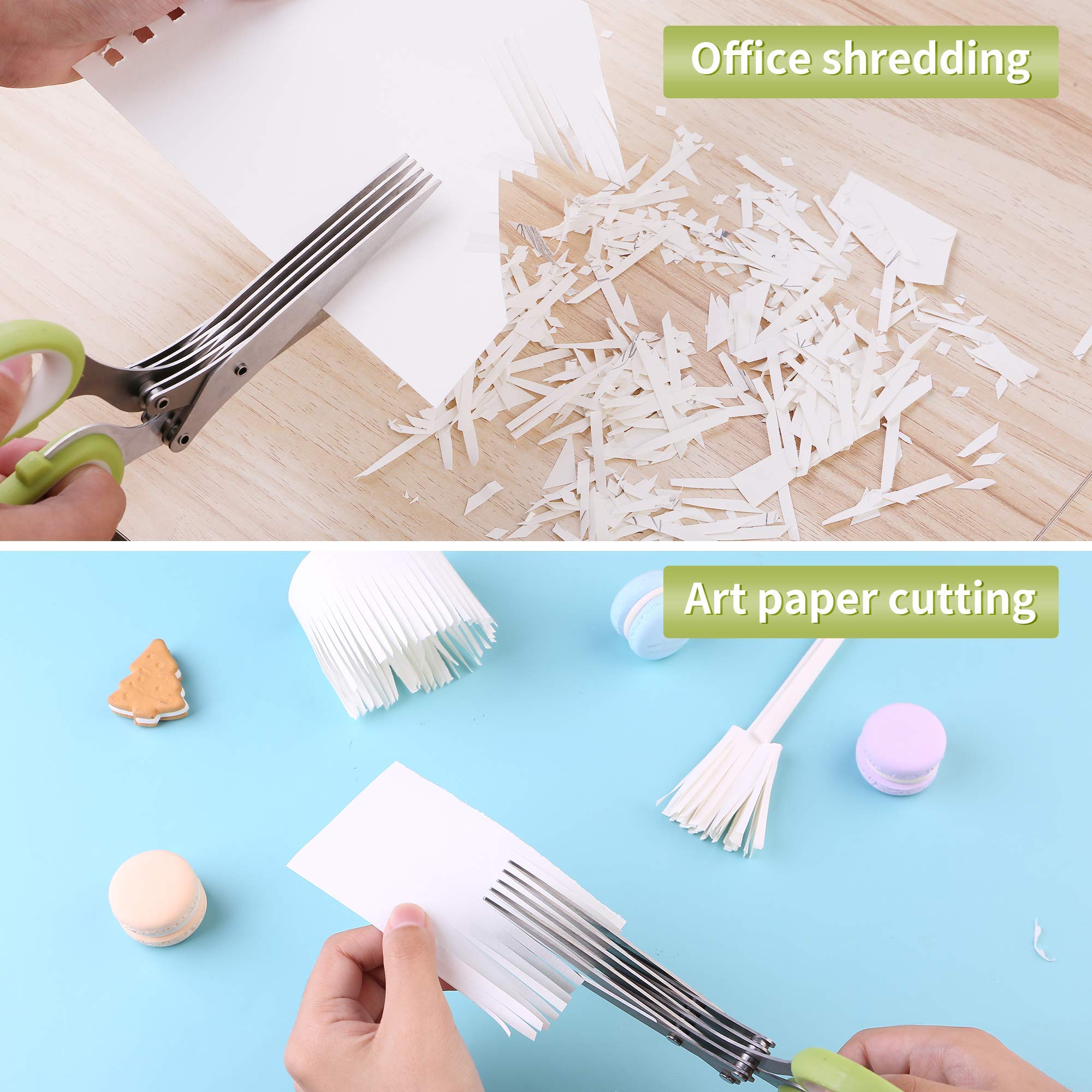 SASACIA lettuce chopping example showing shredding capability.