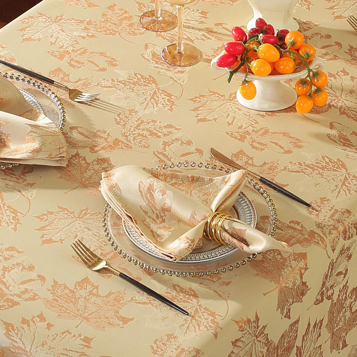 SASTYBALE beige-gold tone adds warmth and sophistication
