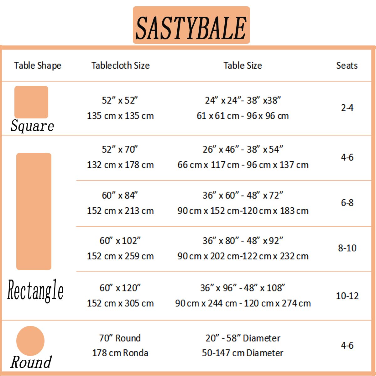 SASTYBALE versatile table setting complements formal and casual gatherings.