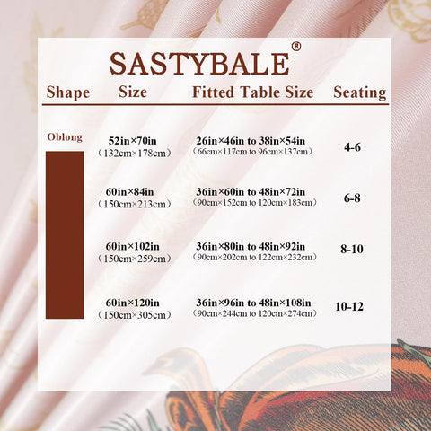 SASTYBALE easy-care fabric is machine washable for quick cleanup