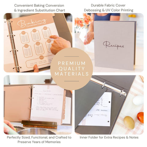 SAVI Co 210 recipe sheets keep your handwriting neat and legible.