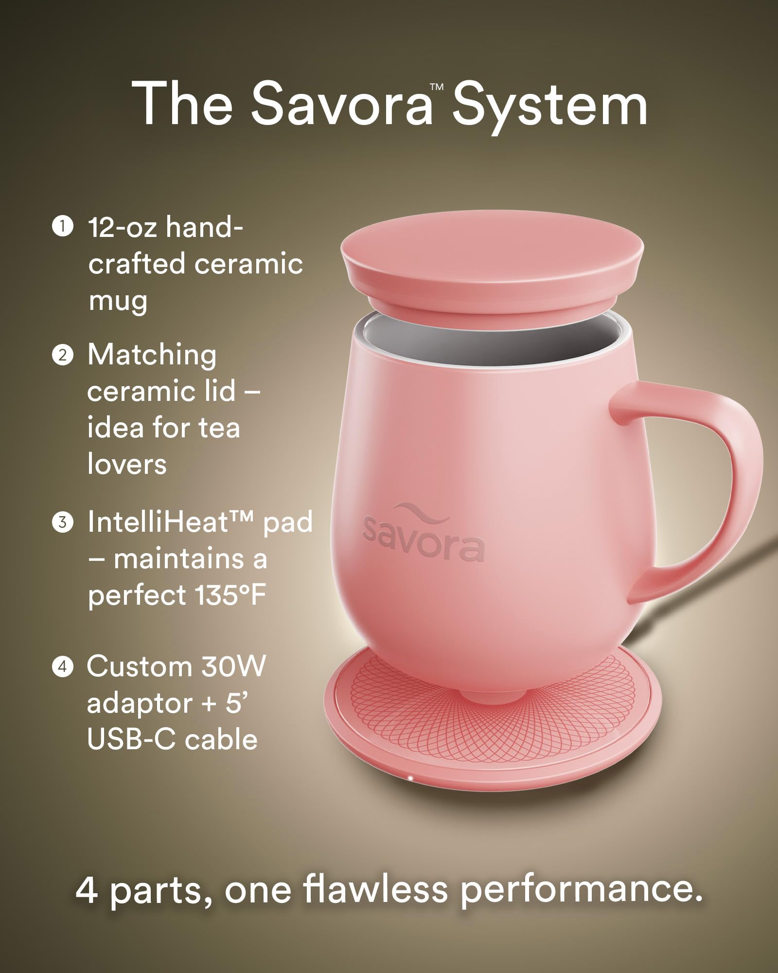 Savora color options slate blue sage green dusty rose charcoal add desk appeal