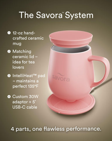 Savora color options slate blue sage green dusty rose charcoal add desk appeal