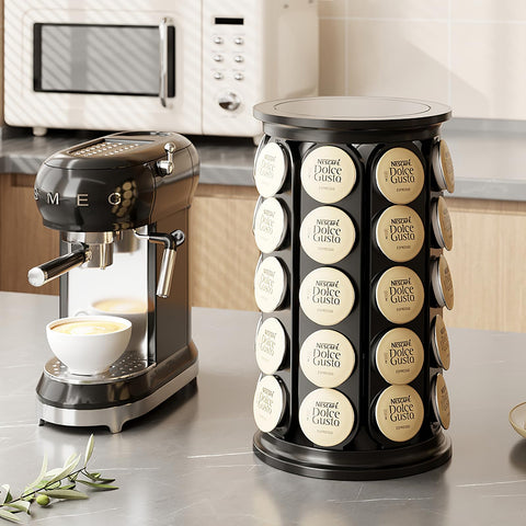 SAVORI black design enhances any kitchen counter with sleek style.
