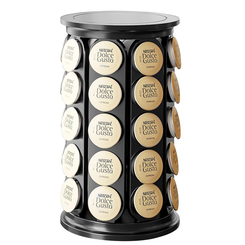 SAVORI coffee pod carousel displaying 40 K-Cups for quick flavor selection.