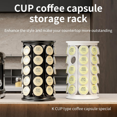 SAVORI rotation base keeps pods neatly organized and easily accessible.