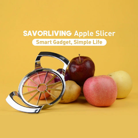 SAVORLIVING coring motion creates tidy core removal in seconds.