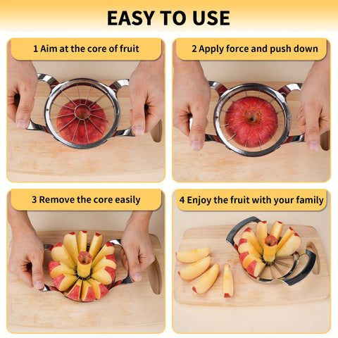 SAVORLIVING dishwasher-safe design for easy cleanup after prep.