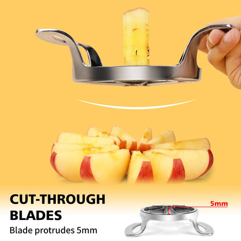 SAVORLIVING heavy-duty alloy grip for comfortable control during use.