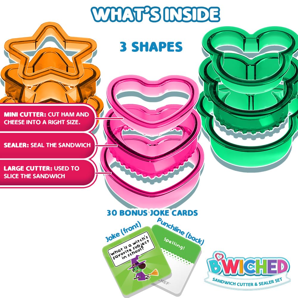 Savoychef mouse cutter creates cute shapes that kids love.