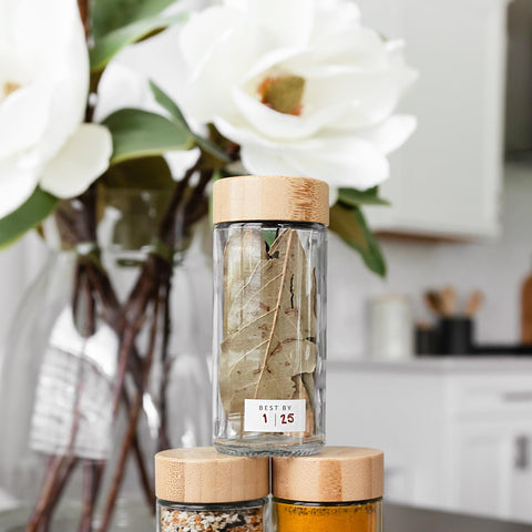 Savvy & Sorted complete spice set supports organized cooking routines.