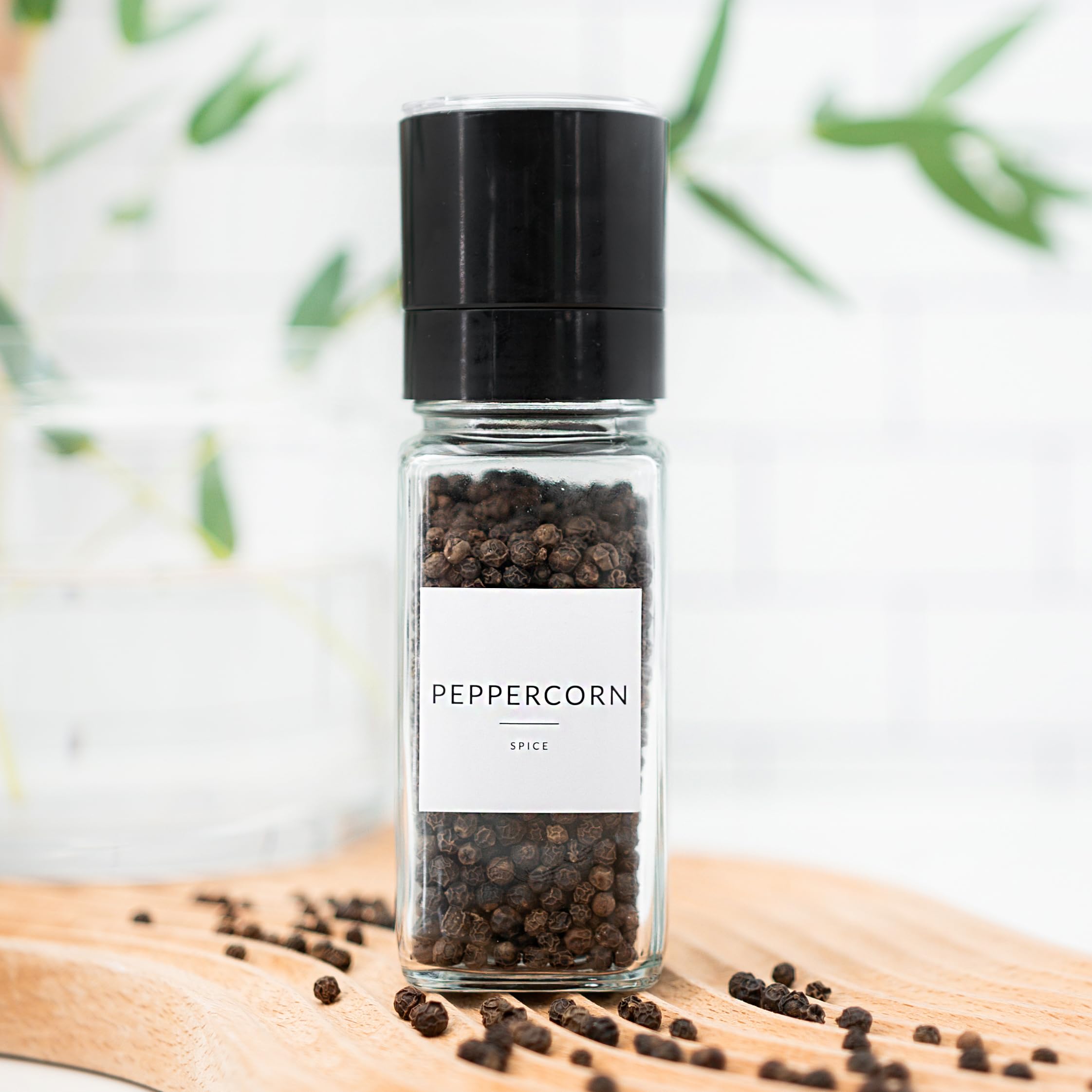 88 date labels help track freshness on spice jars
